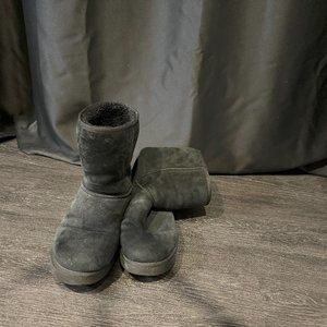 Black Ugg Boots - Size 12